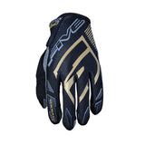 Five MXF Prorider-S Motorcycle Gloves - Black/Gold