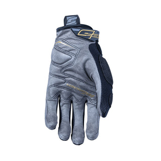 Five MXF Prorider-S Motorcycle Gloves - Black/Gold