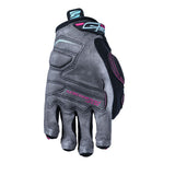 Five MXF Prorider-S Ladies Motorcycle Gloves - Grey/Blue/Pink