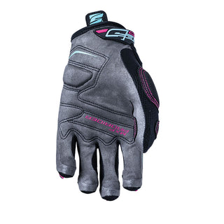 Five MXF Prorider-S Ladies Motorcycle Gloves - Grey/Blue/Pink