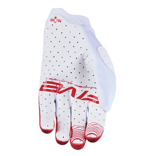 Five MXF-2 Evo Split Gloves - White/Red/Blue