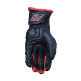 Five RFX-4 Motorcycle Gloves - Black/Red