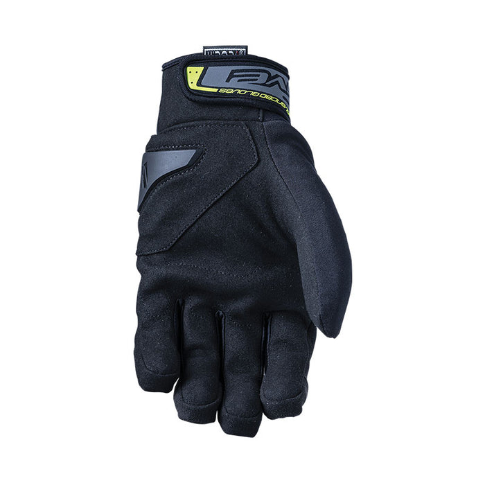 Five RS Waterproof Motorcycle Gloves - Black/Fluro