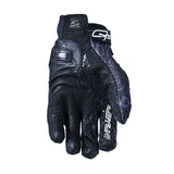 Five Stunt EVO Skull Motorcycle Gloves - Black