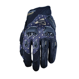 Five Stunt EVO Ladies Motorcycle Gloves - Black/Diamond