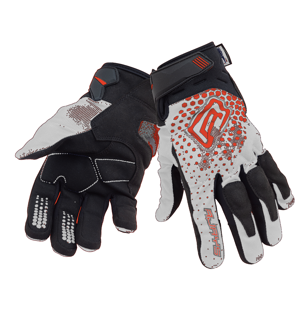 Rjays Dune Gloves - Black/White/Orange