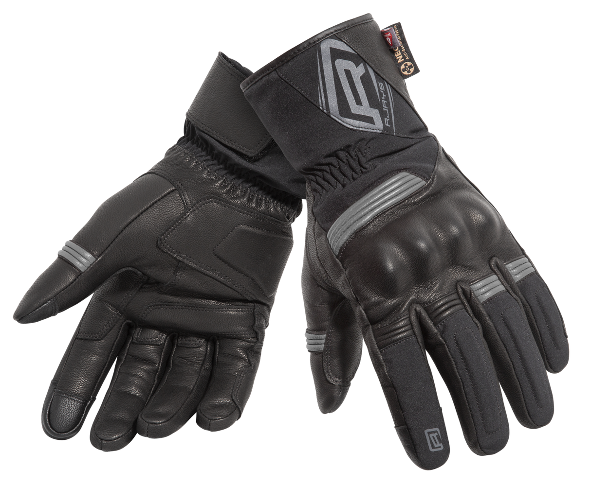 Rjays Tourer Gloves - Black/Grey
