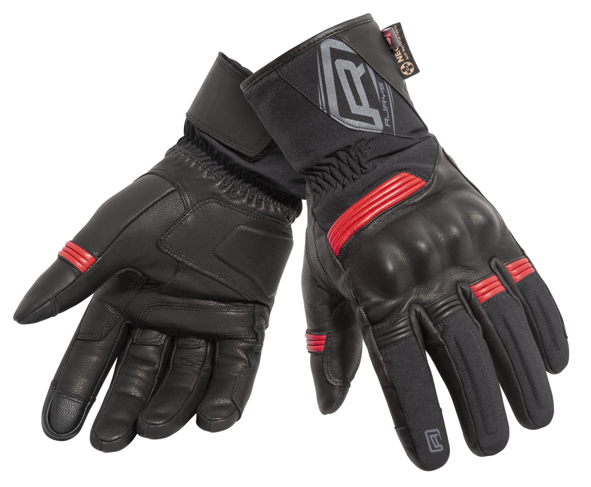 Rjays Tourer Gloves - Black/Red