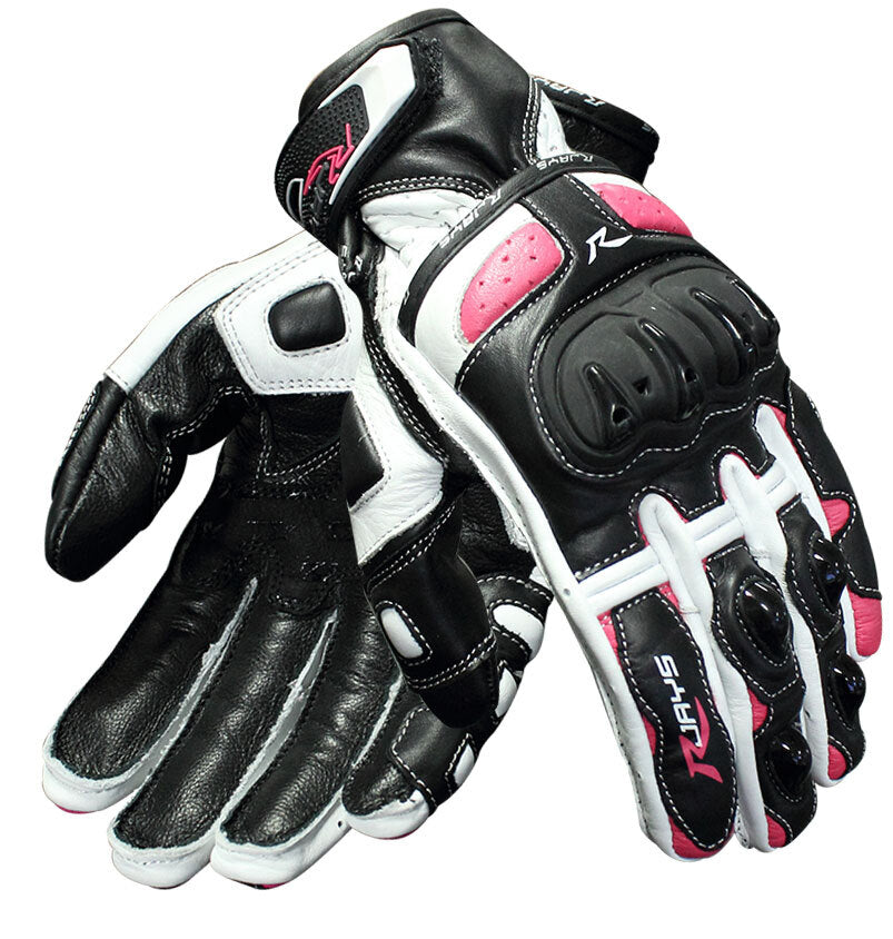 Rjays Canyon Ladies Gloves - Black/Pink/White