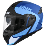 SMK Gullwing Kresto (MA551) Helmet - Matt Blue White