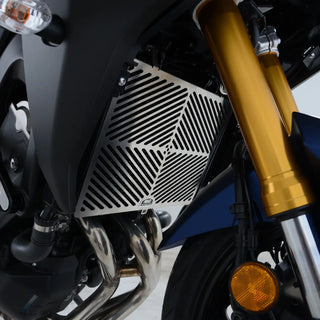 R&G Stainless Steel Radiator Guard for Yamaha MT-09 '17-'20 (FZ-09), SP '18-'20 & Tracer 900 GT '18-'20 models