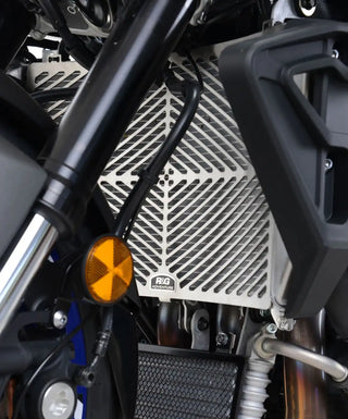 R&G Stainless Steel Radiator Guard for the Yamaha YZF-R1/R1M 2015- and Yamaha MT-10 '16- & SP '17-