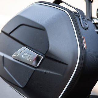 Givi 25L Pair Of Semi-Rigid Monokey Side Bags - Black