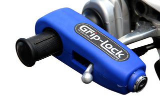 Grip Lock Handlebar Lock - Blue