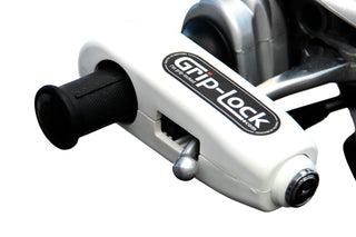 Grip Lock Handlebar Lock - White