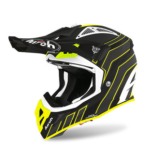 Airoh Aviator ACE ART Motorcycle Helmet - Black Matte