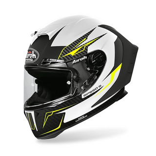 Airoh GP550-S Venom Motorcycle Helmet -  White Matte