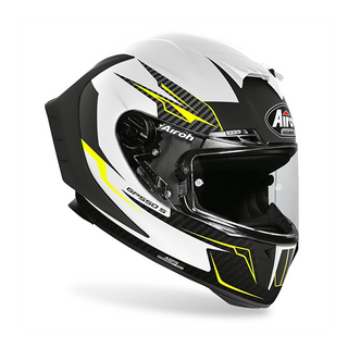 Airoh GP550-S Venom Motorcycle Helmet -  White Matte