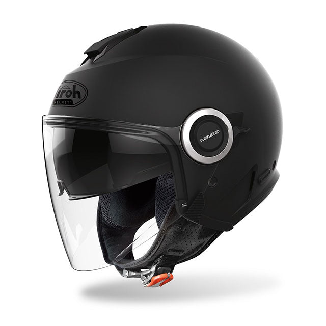 Airoh Helios Motorcycle Helmet - Matte Black
