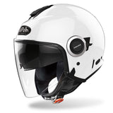 Airoh Helios Motorcycle Helmet - White Gloss