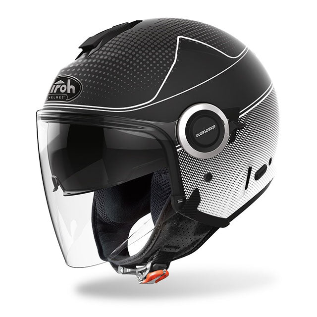 Airoh Helios MAP Motorcycle Helmet - Black Matte