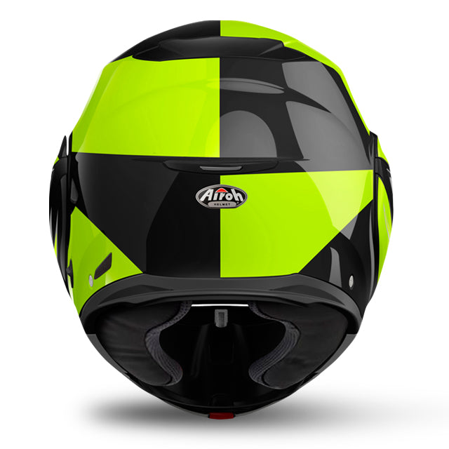 Airoh Rev Fusion Motorcycle Helmet - Yellow
