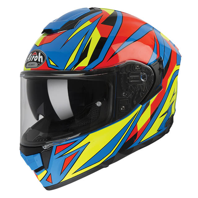 Airoh ST501 Thunder Motorcycle Helmet -  Blue Gloss