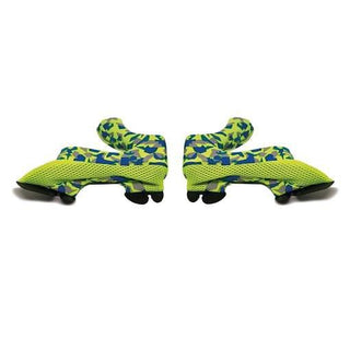 Airoh Twist Cheekpads - Camo Yellow - XL - 10mm