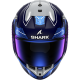 Shark Skwal i3 Rhad Helmet - Black/Chrome/Blue