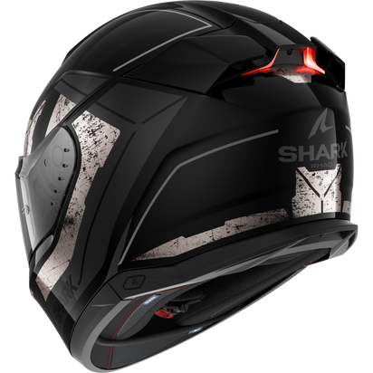 Shark Skwal i3 Rhad Helmet - Black/Chrome/Anthracite