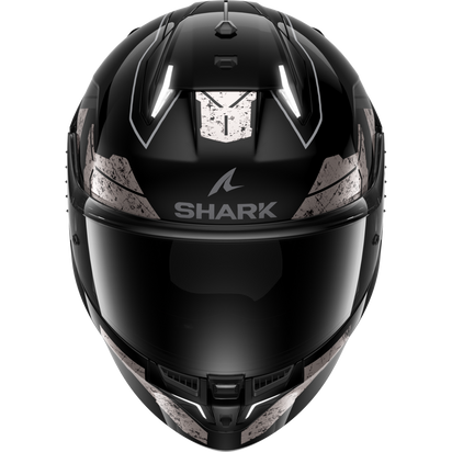 Shark Skwal i3 Rhad Helmet - Black/Chrome/Anthracite