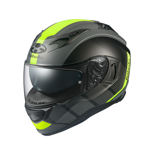 Kabuto Hikari Jm Helmet - Matt Black/Fluro