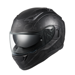 Kabuto Hikari Truth Helmet - Black/Grey