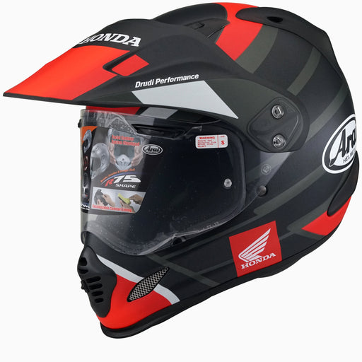 Arai XD-4 Honda Africa Twin Wing Helmet- Black - MotoHeaven