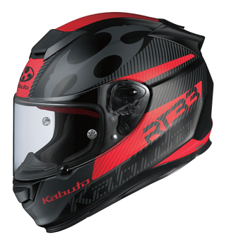 Kabuto RT33 SP1 Helmet - Black/Red