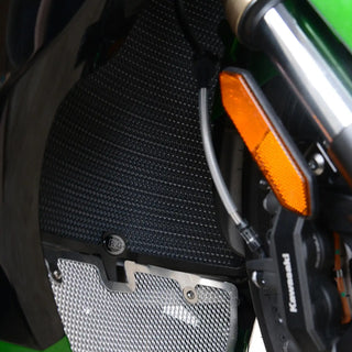 R&G Radiator Guard for Kawasaki Ninja H2 SX '18- & Kawasaki ZH2 '20 - Black