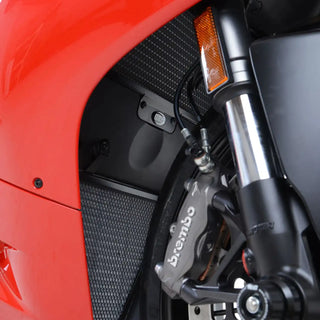 R&G Radiator Guards (2piece) for Ducati Panigale 899 '13-/959 '16-/1199 '12-/1299 '15- and Panigale V2 ’20-