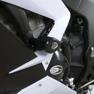 R&G Crash Protectors - Aero Style for Kawasaki ZX6R 636 ('13-'18) - Black