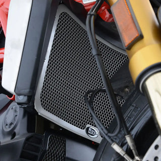 R&G Radiator Guards for Ducati Monster 1200, 1200S, Monster 821 '14- & Hypermotard 950 ’19- (SP/RVE '21-), Diavel 1260 (S) '19-'20, Supersport (S) '17-20 & Supersport 950 S '21-