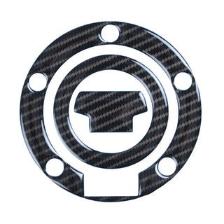 R&G Red Dynamic Carbon Fibre Fuel Cap Protector for Yamaha motorcycles