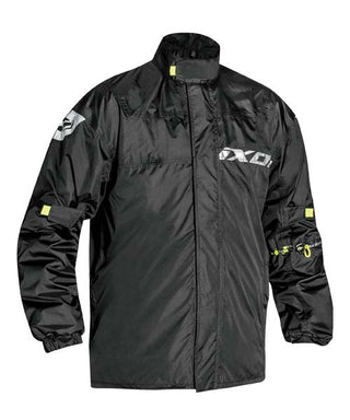 Ixon Madden Rain Jacket - Black/Bright Yellow