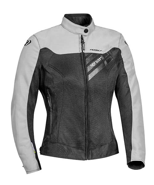 Ixon Orion Lady Textile Jacket - Black/Grey