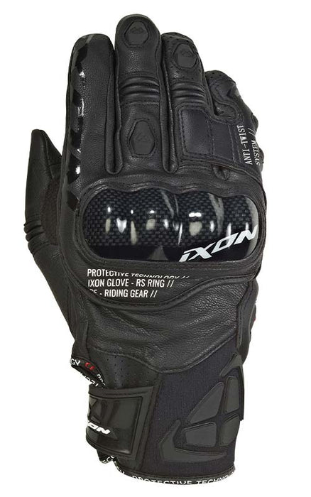 Ixon Rs Ring Gloves - Black