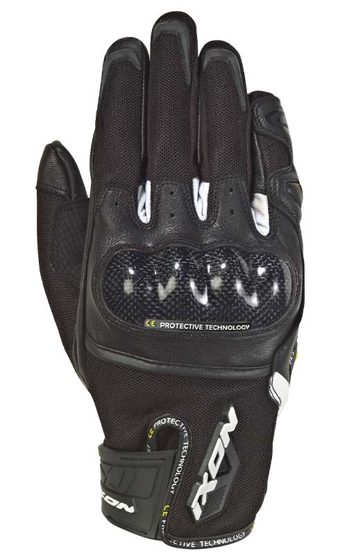 Ixon RS Rise Air Gloves - Black/White