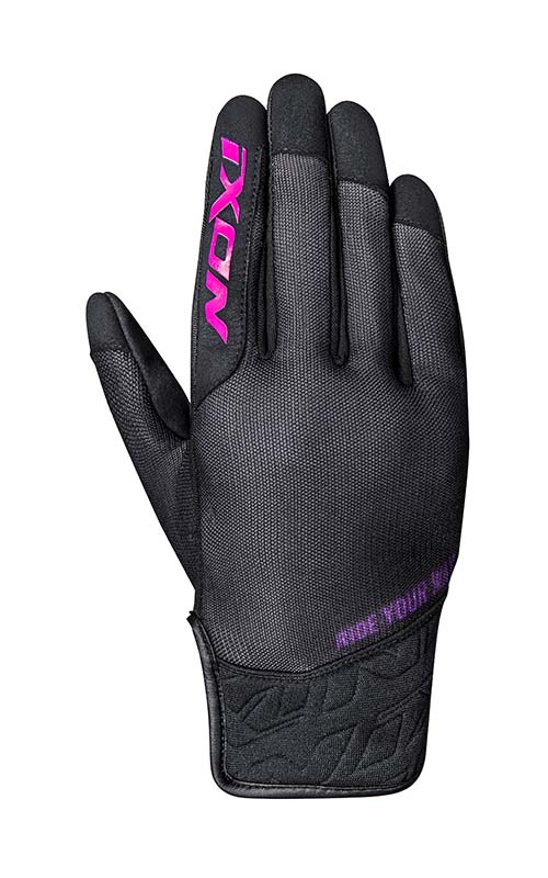 Ixon RS Slicker Lady Gloves - Black/Fuchsia