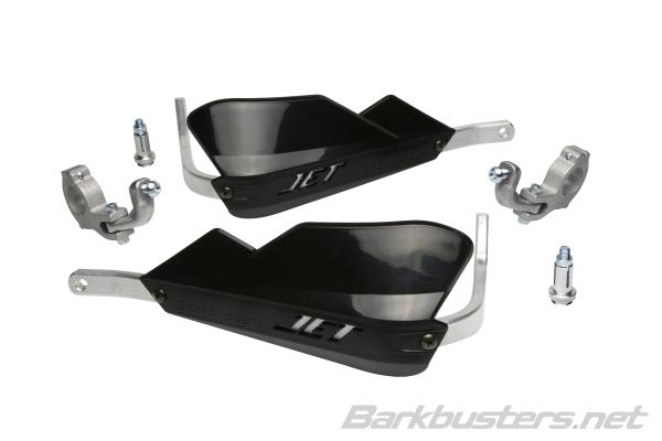 Barkbusters Jet Handguard - Two Point Mount Tapered - Black