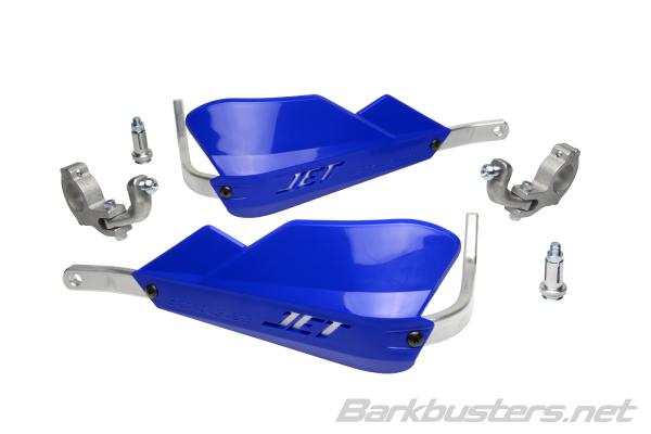 Barkbusters Jet Handguard - Two Point Mount Tapered - Blue