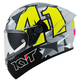 KYT NF-R Helmet With Pinlock - Espargaro Matt Grey