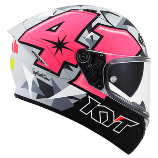 KYT NF-R Helmet With Pinlock - Espargaro Matt Grey