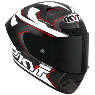 KYT NZ Race Competition Helmet - White-Carbon